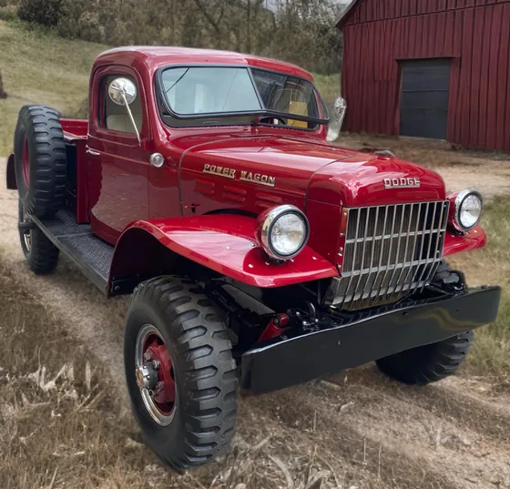 Dodge Power Wagon Camioneta 4x4 3000 Clasico Antiguo