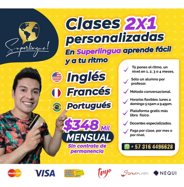 Clases Y Cursos De Inglés, Francés Y Portugués