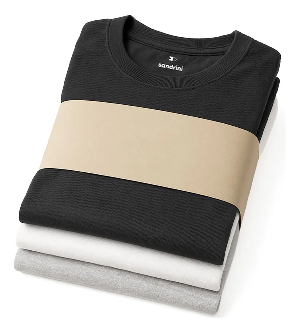 Kit 3 Camisetas Algodão Motorista UBER, 99, inDrive Básica Conforto - foto 4