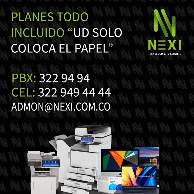 Alquiler Fotocopiadoras Impresoras Computadores Portátiles 