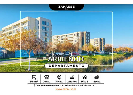 Amplio Departamento 3d En Brisas Del Sol