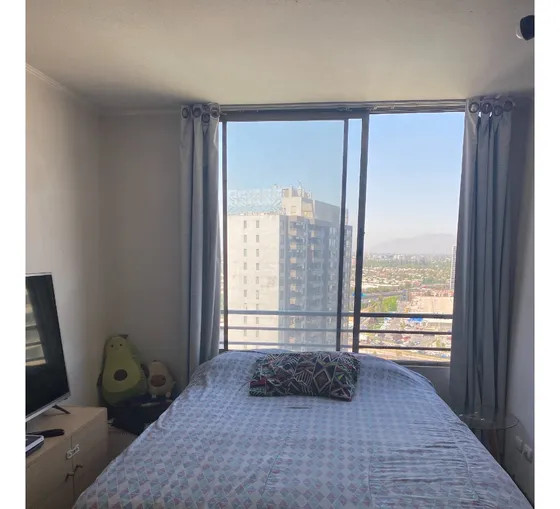 Departamento En Piso 22, Condominio Las Palmas, Macul