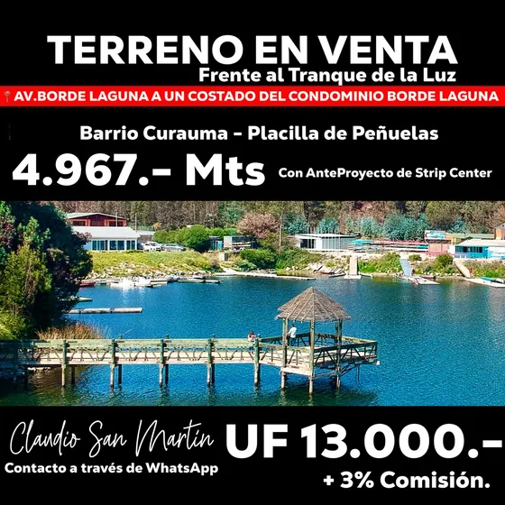 Terreno En La Exclusiva Avda Borde Laguna Ideal Strip Center