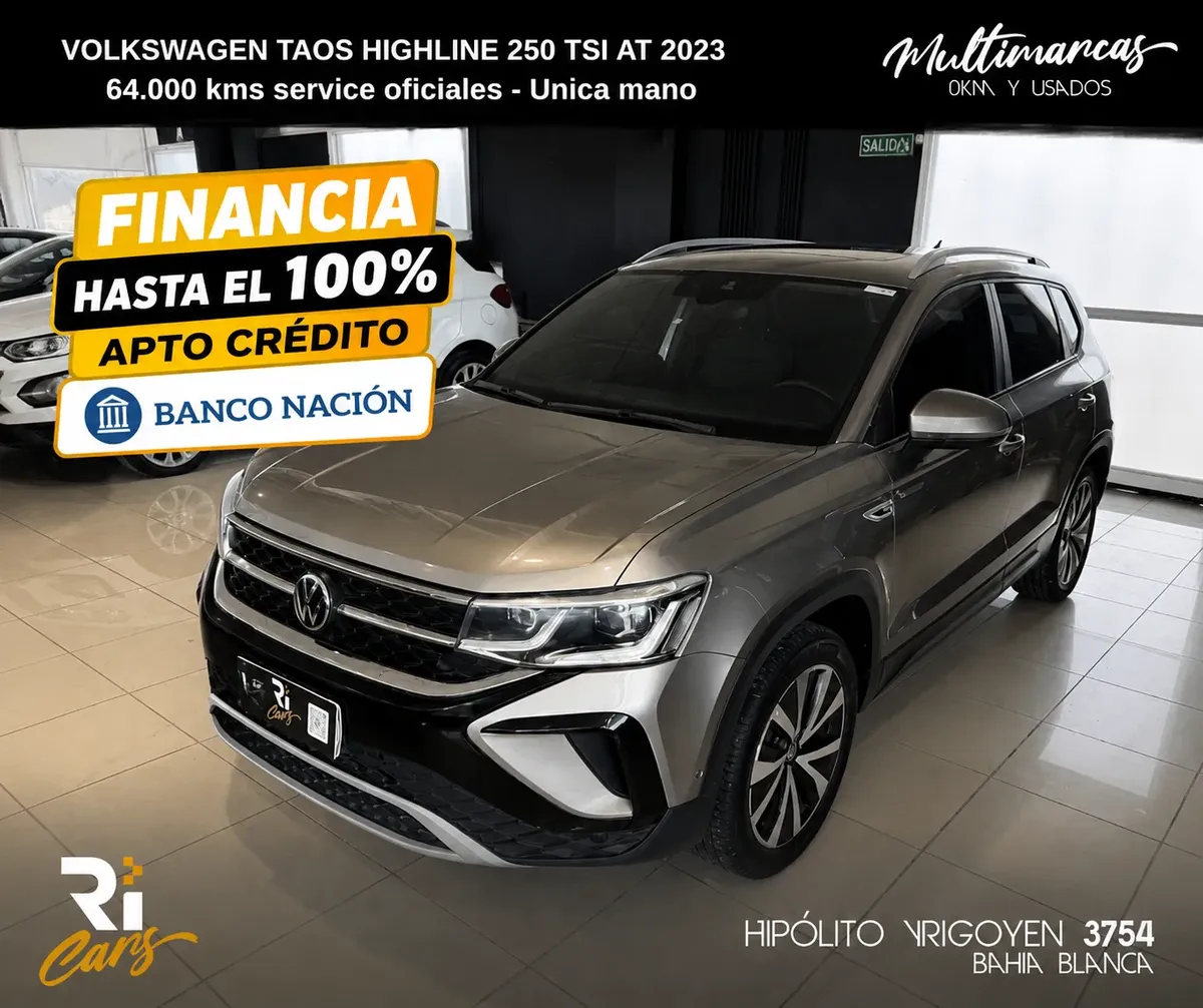 Volkswagen Taos 1.4 250 Tsi Highline