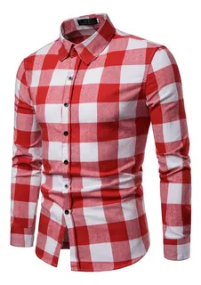 Camisa a cuadros hombre mercadolibre new arrivals