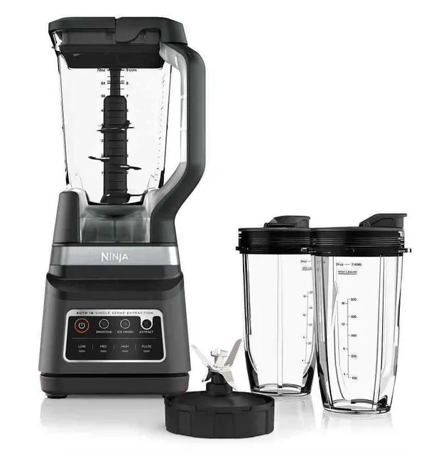 Sistema De Cocina Ninja® Con Vasos Nutri Ninja® Bl660 Color Negro