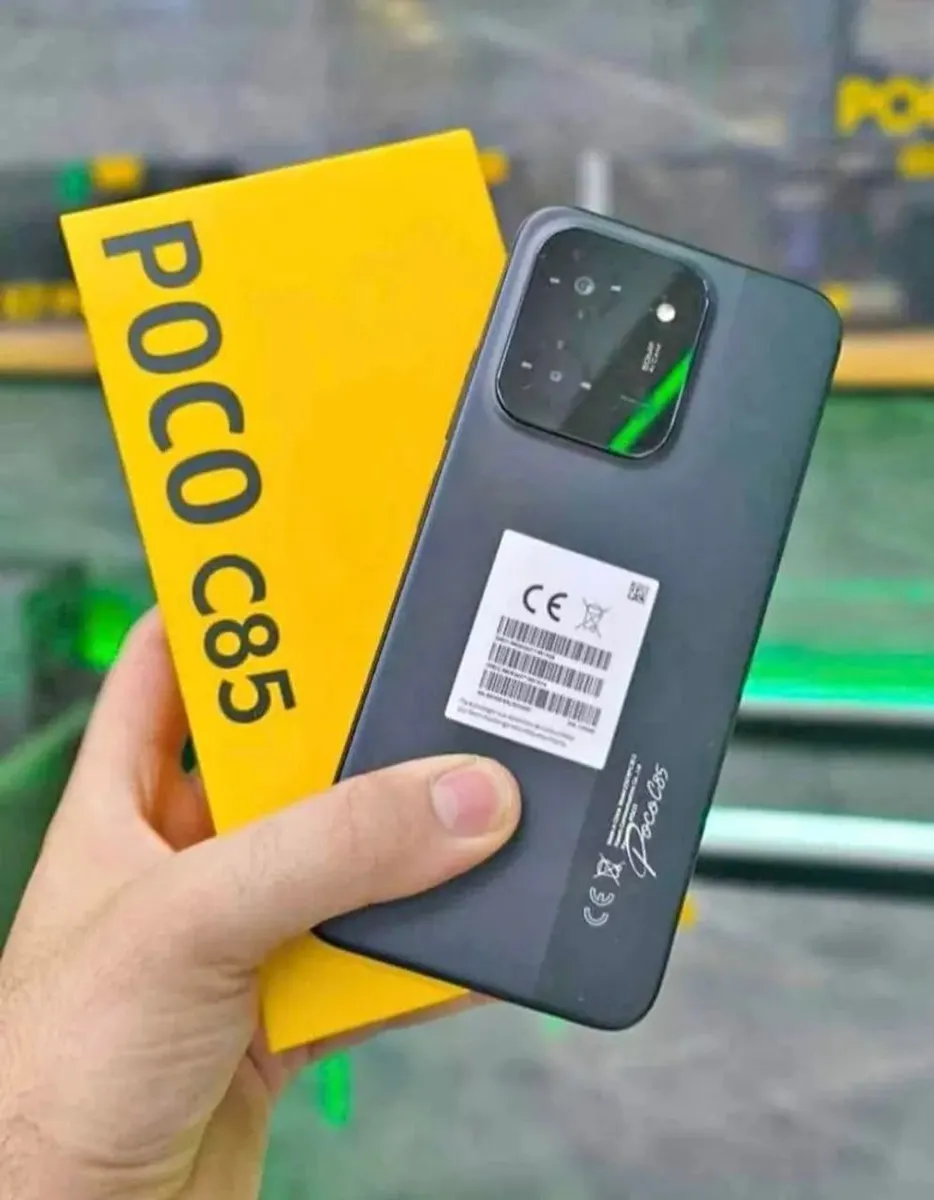 Xiaomi Poco C85 256 Gb Black 8 Gb Ram Lançamento!!! - Preto