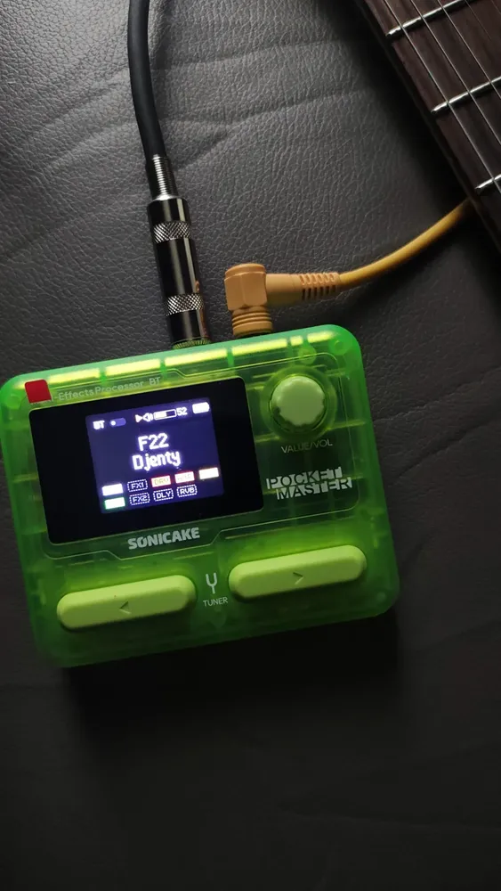Sonicake Pocket Guitarra Multi Efeitos Pedal Recarregável