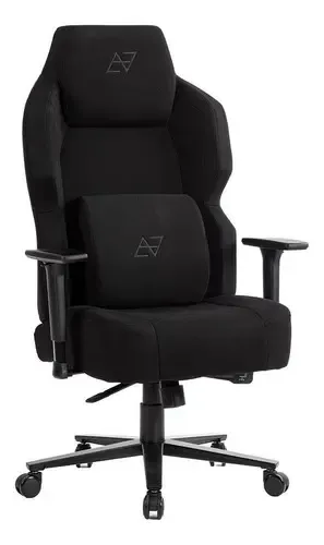 Cadeira Gamer Elements Magna Special Preta Ergonômica Knit Cor Preto Material do estofamento Linho