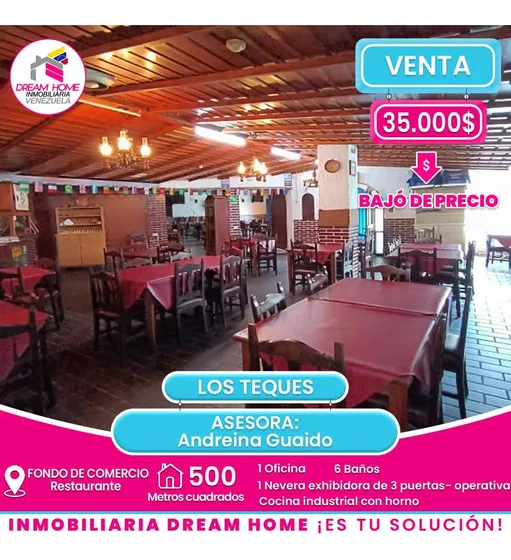 Fondo De Comercio En Venta Los Teques  Edo. Mirada