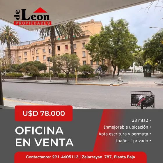 Oficina En Venta Ubicado En Centro