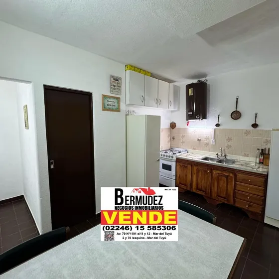 Venta Monoambiente En Calle 69 Entre 1 Y 2 Mar Del Tuyu A Mts Del Mar!!