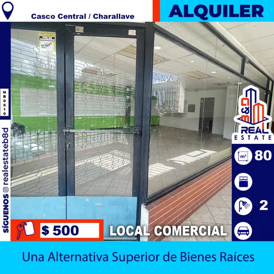 Local En Alquiler/ Charallave Central Charallave