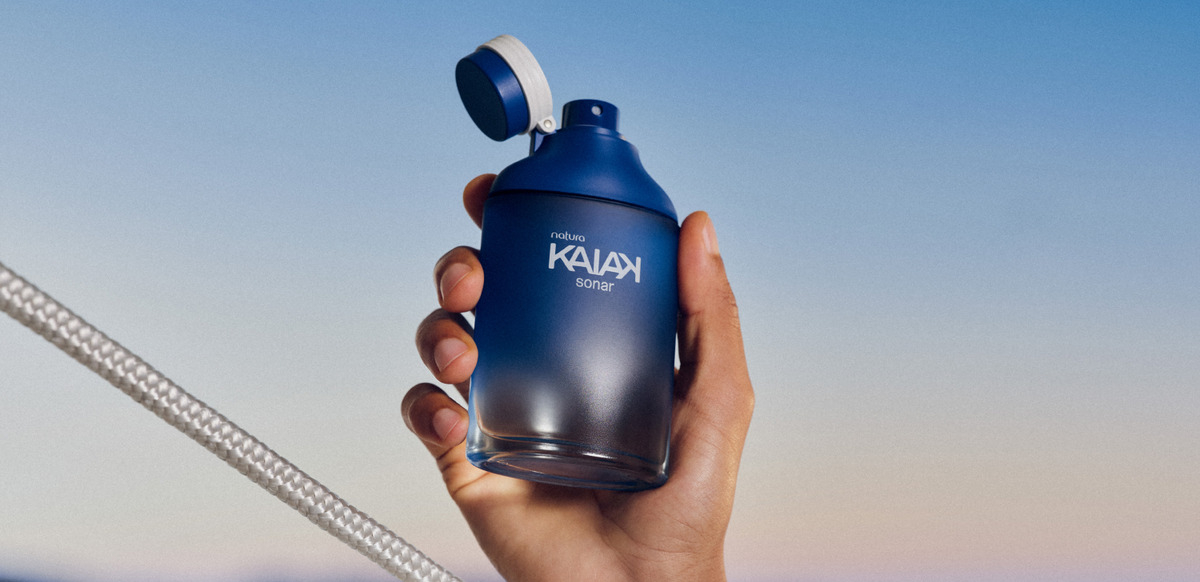 Natura Kaiak Sonar Colônia para Homens 100 Ml