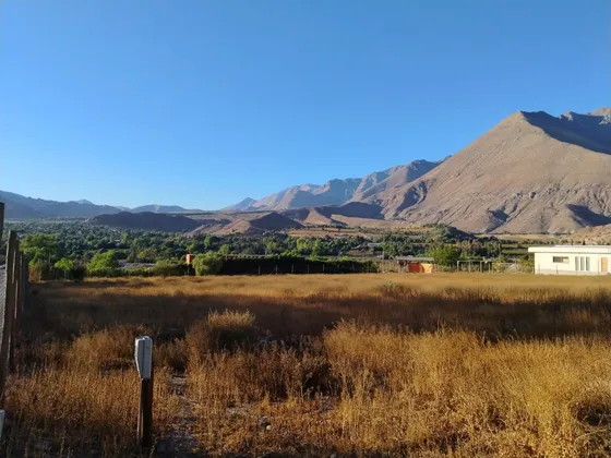 Parcela 5.128 Mts2 Con Luz Y Agua  El Durazno Valle De Elqui