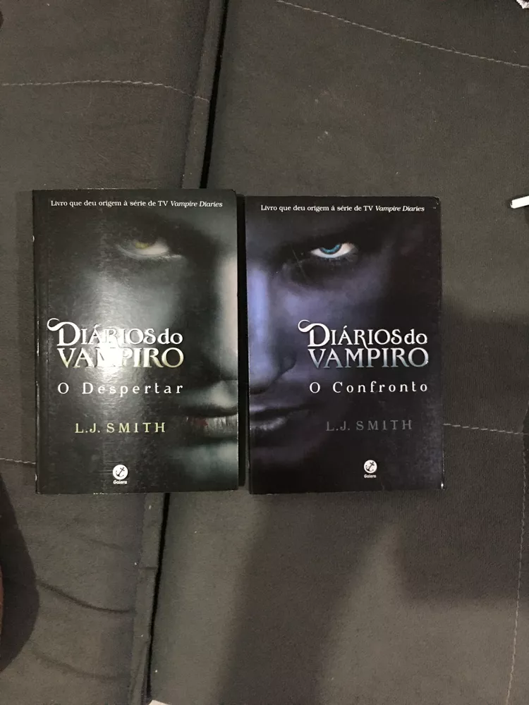 Livro: Diário de um vampiro- O confronto Vol.1 e O despertar Vol.2- L. J.  Smith