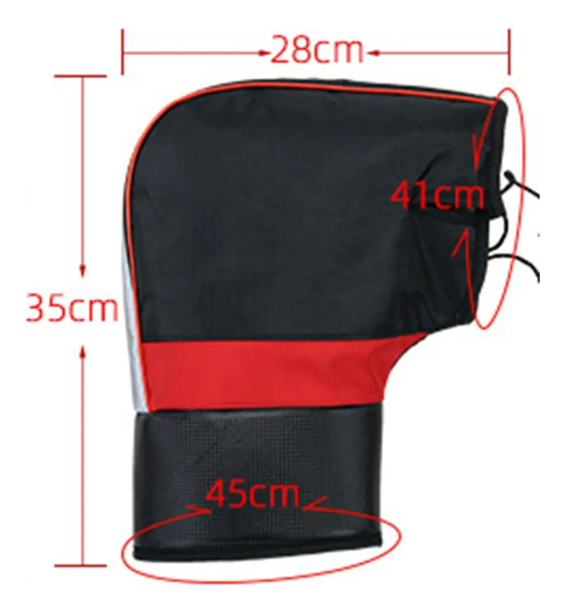 For Protetores De Mão Para Guidão De Motocicleta, 35 Cm X — foto 9