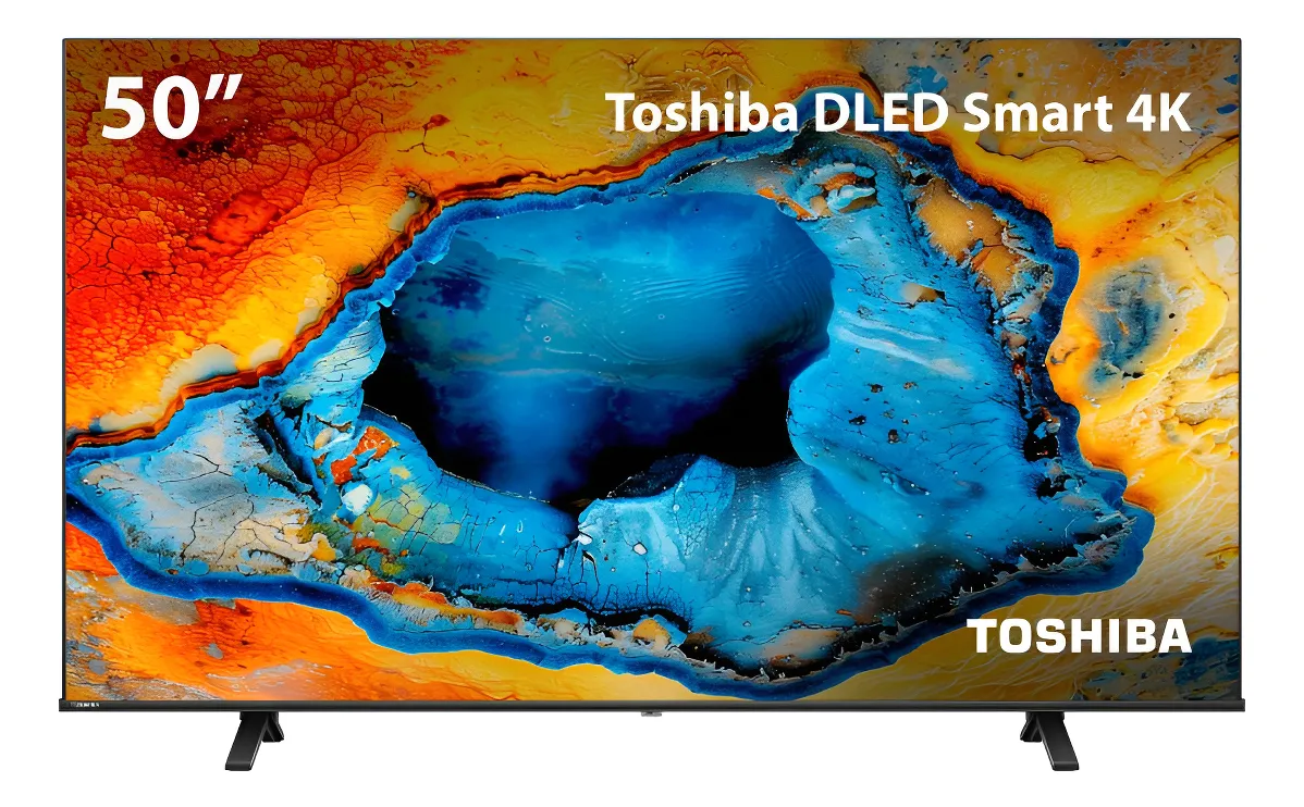 Smart Tv Dled 50 4k Toshiba 50c350ns Vidaa - Tb029m