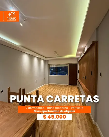 Alquiler De Apartamento Tipo Casa Con Entrada Independiente En Punta Carretas Frente Al Golf!