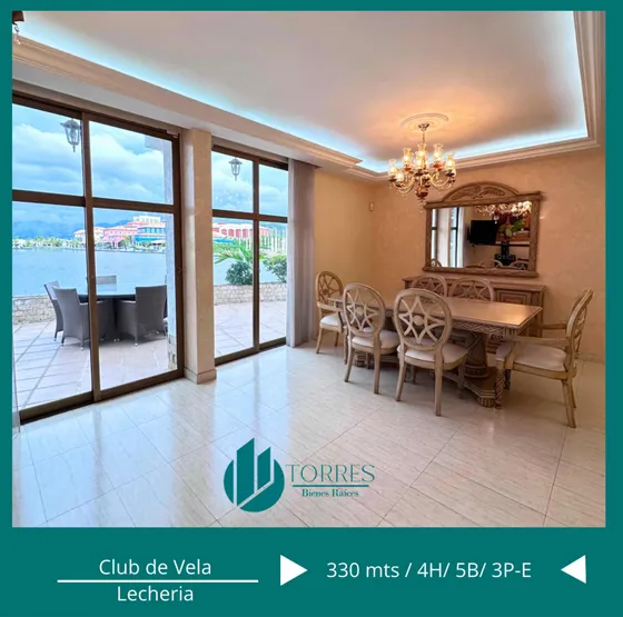 Casa En Res. Club De Vela Lechería