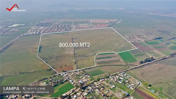 Terreno Comercial - Industrial - Residencial En Lampa.