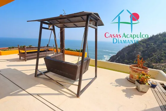 Cad El Palmar Los Riscos 2. Terraza Con Jacuzzi, Alberca E Increíble Vista Al Pacífico
