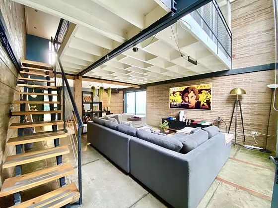 Hermoso Loft Estilo Rustico Ñuñoa 3d+3b+e