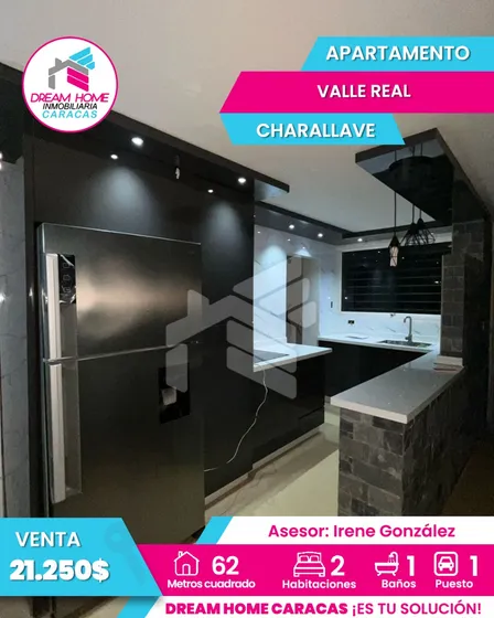 En Venta Apartamento En Valle Real Charallave
