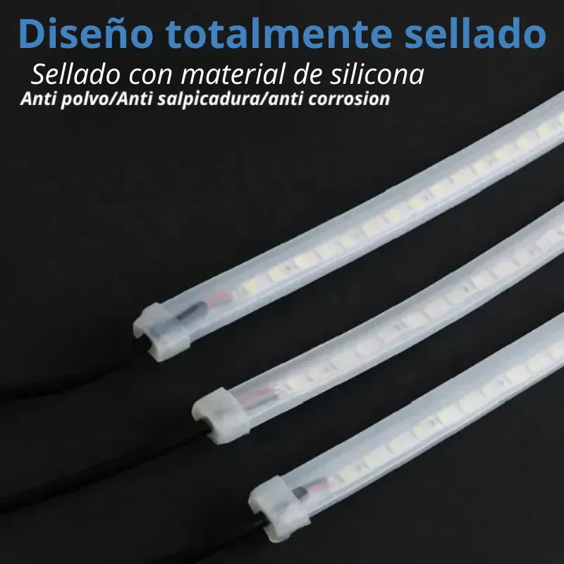 Tira Luz Led Flexible Para Capo Cofre De Auto