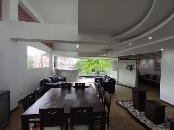 Apartamento En Venta En El Cafetal Penthouse Amoblado Terraz