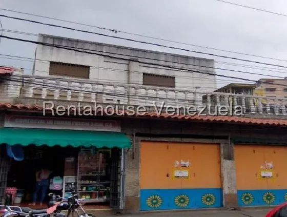 Edificio Comercial De 3 Pisos A Nivel De Calle En Alquiler Petare I