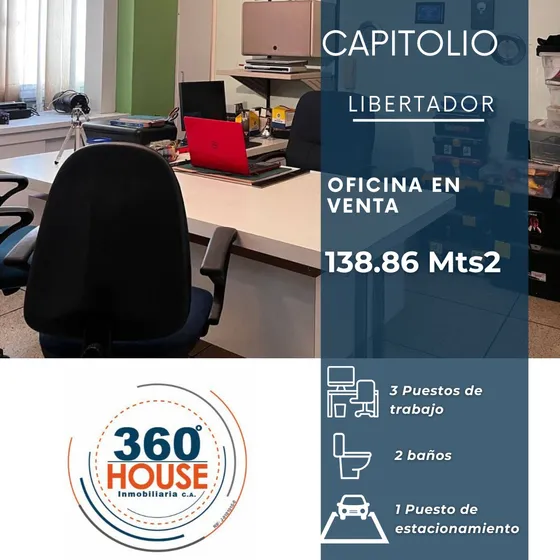 Venta De Oficina En El Silencio, Capitolio, Mcpio Libertador Mf