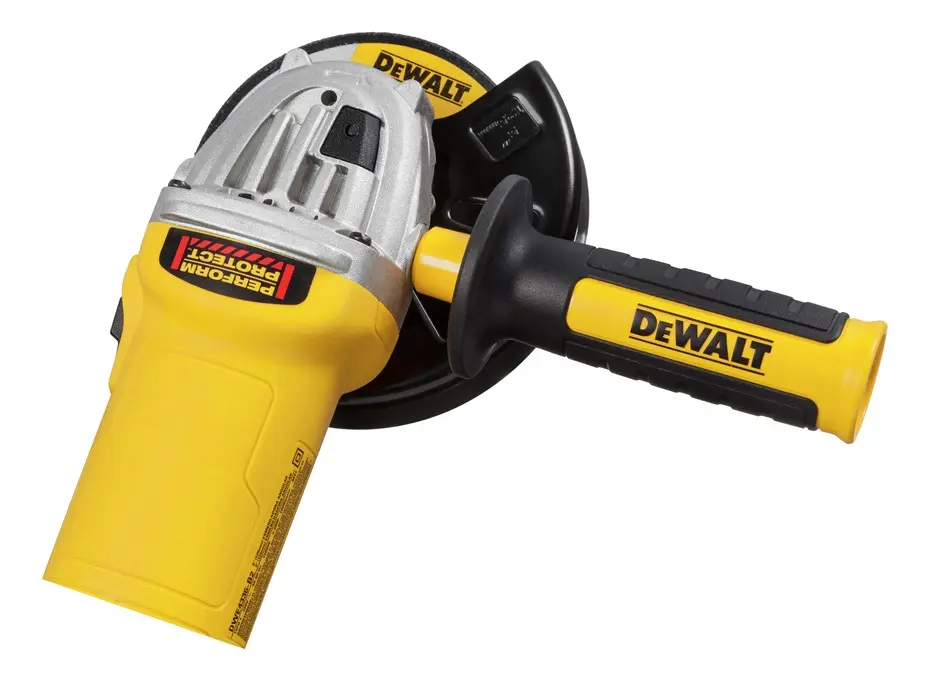 AMOLADORA ANGULAR DEWALT DWE4336-B2 4336 DE 50 HZ COLOR AMARILLO 1.5 KW 220 V + ACCESORIOS - FOTO 3