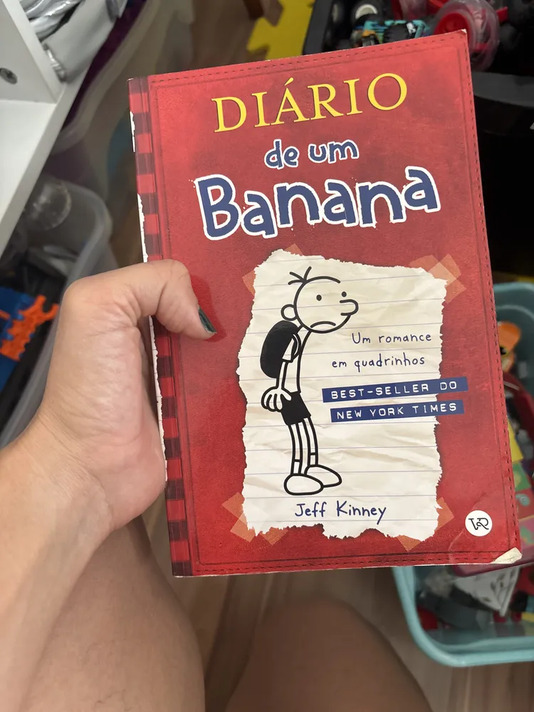 Livro- Diário De Um Banana. Romance Em Quadrinhos - Volume 1