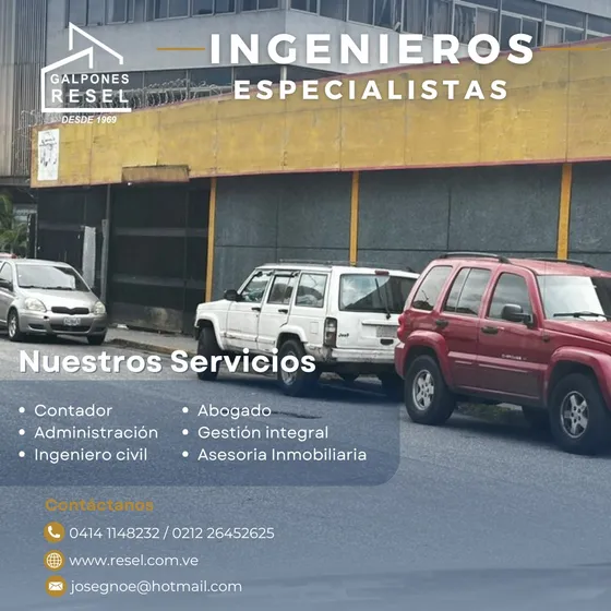 #1715 Galpón De 1100m2 En Boleíta Sur