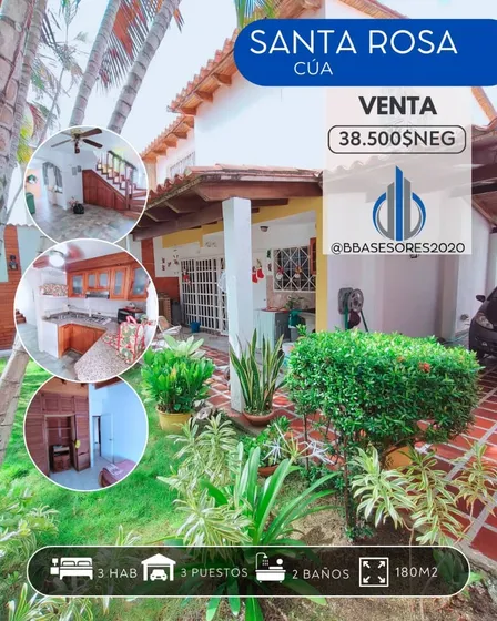 Casa Tipo Townhouse Santa Rosa Cúa 