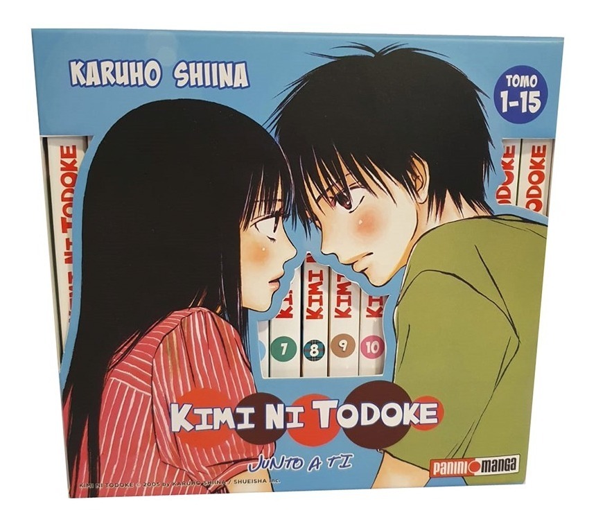 Kimi Ni Todoke Manga Volume 1 Kimi Ni Todoke Box Set 1 Manga Panini Español Tomos 1 Al 15 | Envío gratis