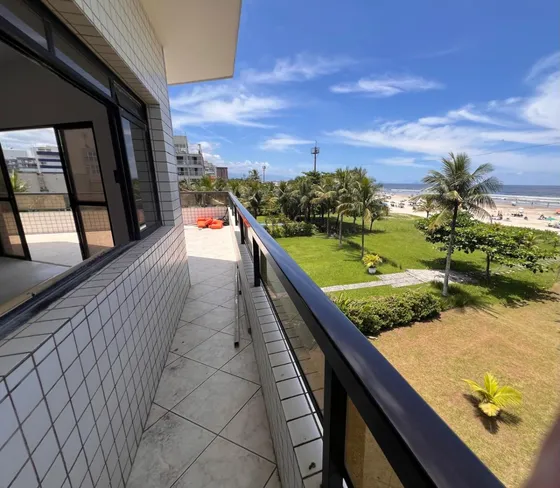 Apartamento Cobertura Frente Ao Mar Em Bertioga
