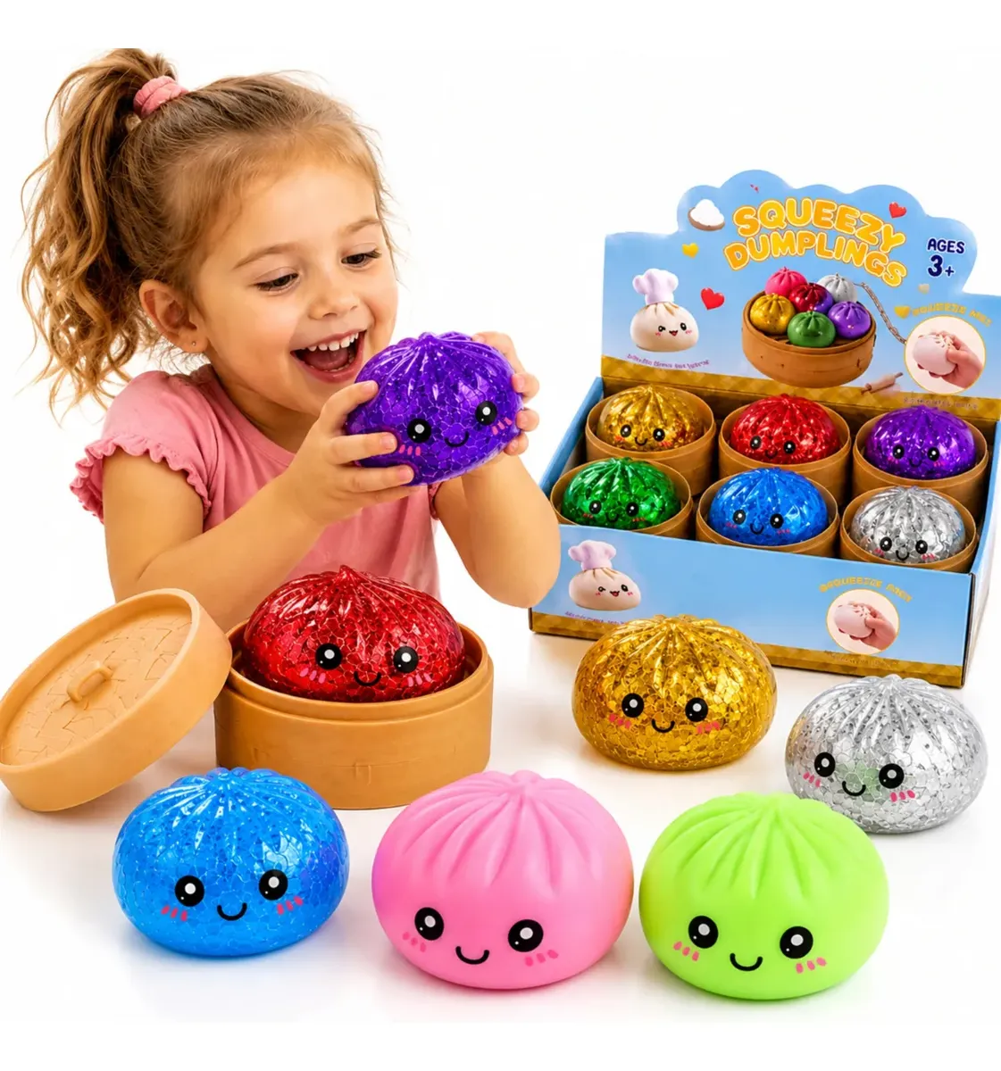 Squishy Surpresa Brinquedo de Apertar Colecionável — foto 2