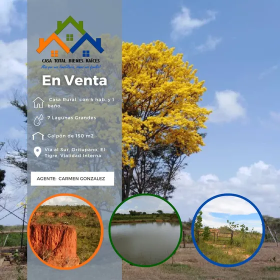 Se Vende Finca En Sector Oritupano 