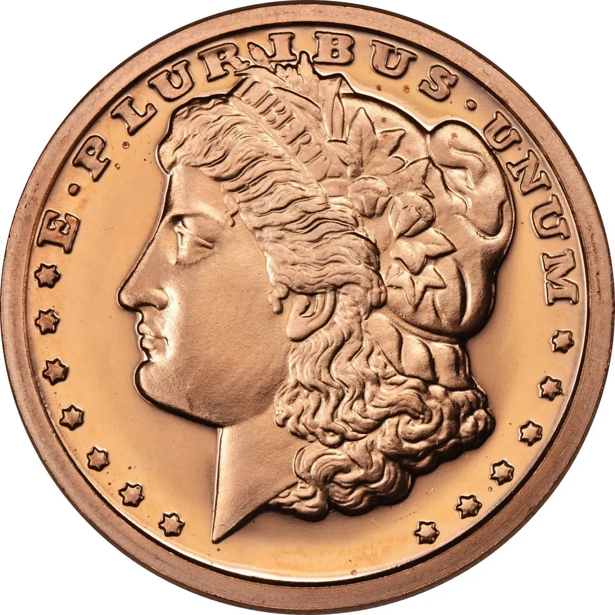 Robmar-usa-moneda-541-una Onza Cobre Puro 0,999-un Morgan