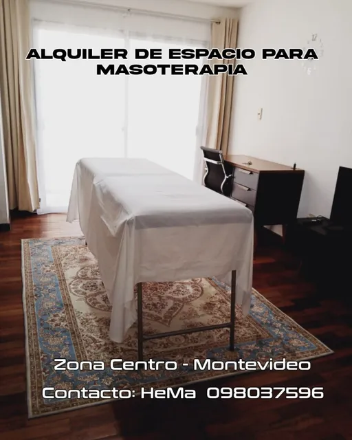 Alquiler Consultorio Para Masajes 