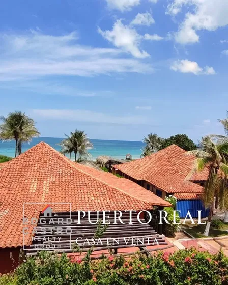 Casa Con Cercania Al Mar, Conjunto Pirvado,con Bella Vista Al Mar En Puerto Real, Isla De Margarita.