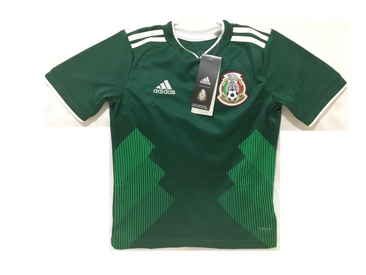 Playera Jersey Mexico Para Niño Color Verde adidas Original - Mercado Libre