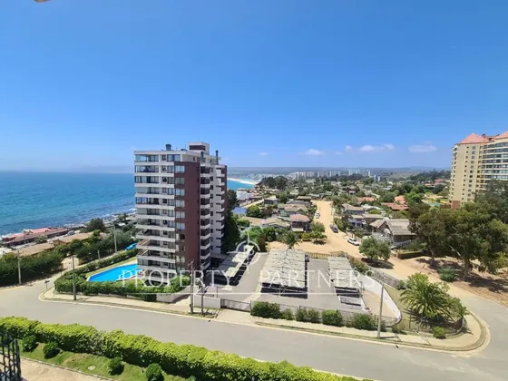 Algarrobo, Espectacular Departamento En Condominio...