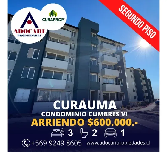 Curauma / Condominio Cumbres 6 / 3d 2b 1e 1b