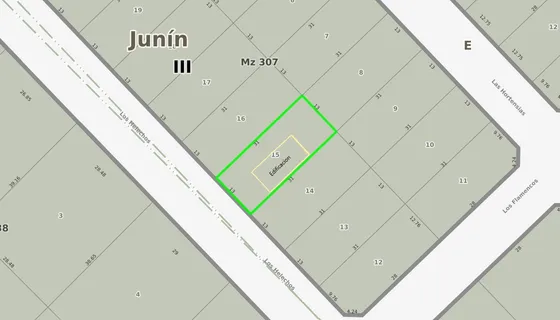 Lote De Terreno, Ubicado En Calle Los Helechos  Barrio Real  Junín (b) Posee Nueva Edificación.