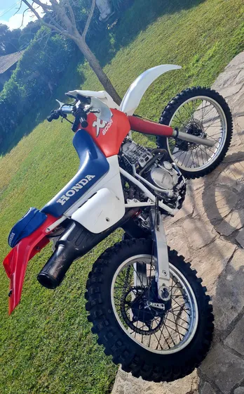 Honda Xr 600 1988 Doble Salida De Multiple! Original