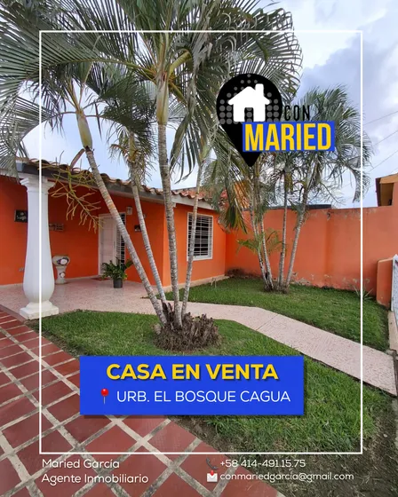 El Bosque Casa En Venta Cagua