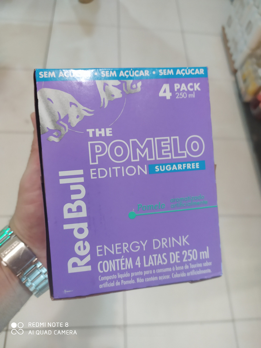 Pack de 4 latas Red Bull Energético, 250ml cada
